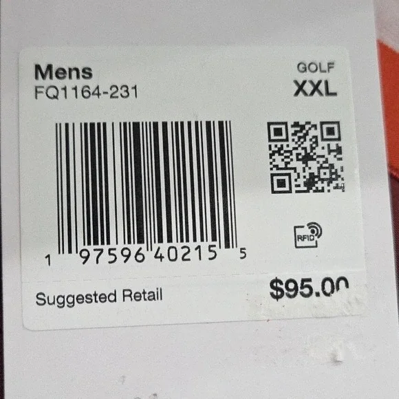 Nike Golf Club Shorts Mens XXL Brown Orange 7" Dri-FIT Mesh Snap Drawstring NWT - Picture 7 of 10